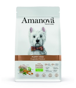 Amanova Dry Puppy Mini Exquisite Chicken - 2kg