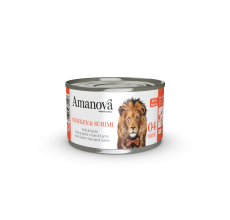Amanova Canned Cat Chicken & Surimi Broth - 70g