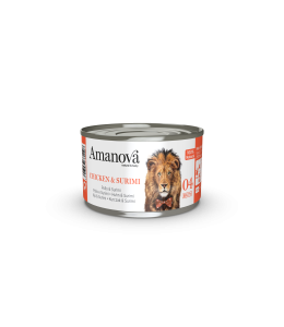 Amanova Canned Cat Chicken & Surimi Broth - 70g