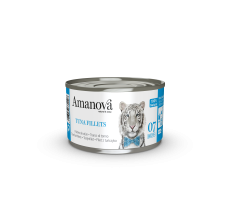 Amanova Canned Cat Tuna Fillets Broth - 70g
