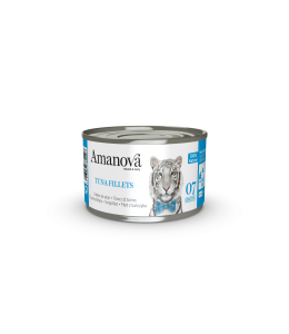 Amanova Canned Cat Tuna Fillets Broth - 70g