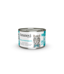 Amanova Canned Cat Tuna Whitebaits Broth - 70g