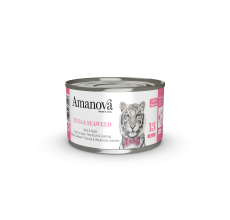 Amanova Canned Cat Tuna & Seaweed Jelly - 70g