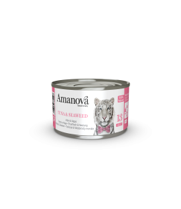 Amanova Canned Cat Tuna & Seaweed Jelly - 70g