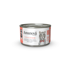 Amanova Canned Cat Tuna & Surimi Broth - 70g