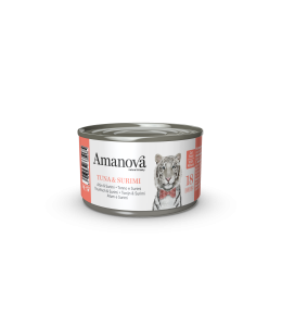 Amanova Canned Cat Tuna & Surimi Broth - 70g