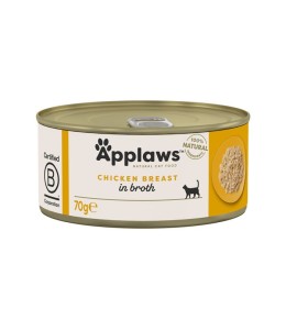 Applaws Chicken Breast in Broth Wet Cat Food Tin 70g