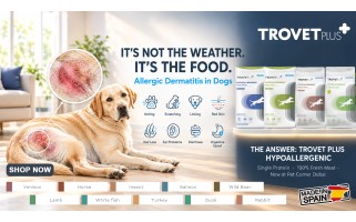 Trovet Plus Hypoallergenic Dog Food | Relief for Allergic Dermatitis