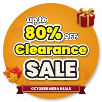 October Clearance| Up to 80% Off