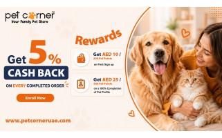 Pet Corner Rewards: Get 5% Cash Back on Every Completed Order