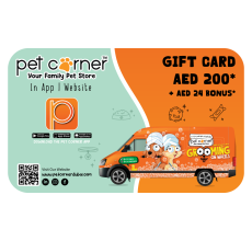 Pet Corner Gift Card Aed 200 + Aed 24 BONUS ( Online Only)