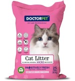 Doctor Pet Super Clumping Micro Bentonite Baby Powder Cat Litter - 25L