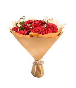 Luxurious Love: 24 Red Roses Bouquet