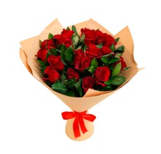 Red Rose Bouquet (12 Stems)