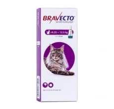 Bravecto for Cat 500mg 6.25 -12.5kg 1x 1.79ml