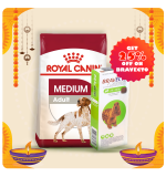 Royal Canine Size Health Nutrition Medium Adult 10 KG + Bravecto for Dogs 10 - 20 kg Tablet 500mg