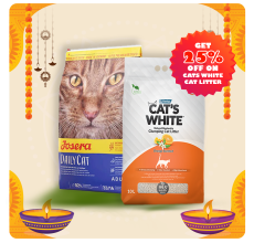 Josera Daily Cat Dry Food 10kg + Cats White 10L Orange Clumping Cat Litter Clumping Cat Litter