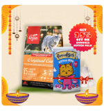Orijen Original cat Dry Food 1.8kg + Smudges Kitten milk 300g FREE Scoop and Bottle