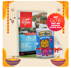 Orijen Six Fish Cat 1.8Kg + Smudges Kitten milk 300g FREE Scoop and Bottle