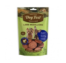Dog Fest Lamb Medallions Small Dog Treats - 55g