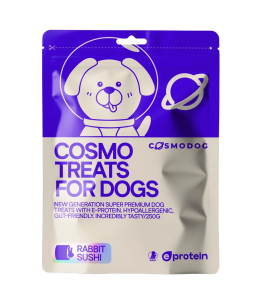 Cosmodog Rabbit Sushi Dog Treats 250g