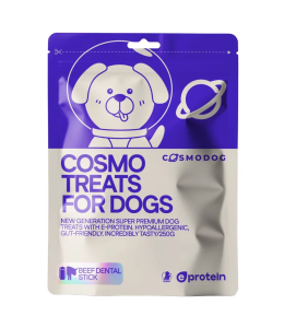 Cosmodog Beef Jerky Dog Treats 250g