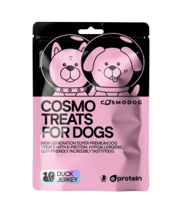 Cosmodog Duck jerky Dog Treats 100g