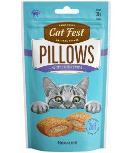 Cat Fest Pillows With Crab Cream-30g