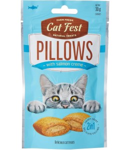 Cat Fest Pillows With Salmon Cream-30g