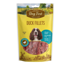 Dog Fest Duck Fillets For Adult Dogs - 90g - 3.17oz