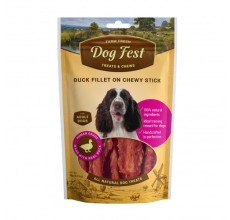 Dog Fest Duck Fillet On A Chewy Stick For Adult Dogs - 90g