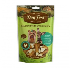 Dog Fest Calcium Bones With Chicken For Mini-Dogs - 55g