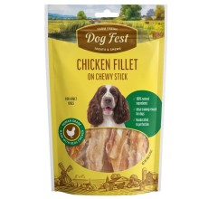 Dog Fest Chicken Fillet Chewy Stick for Dogs - 90g