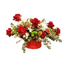 Crimson Frost Bouquet