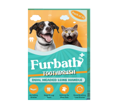 Furbath Disposable Tooth Brush Multicolours - 22 x 1.8cm, 25pcs