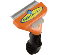 FURminator Long Hair Deshedding Tool for Medium Dogs