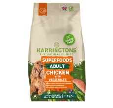 Harringtons Superfoods Chicken with Vegetables Adult Dry Dog Food 1.7KG