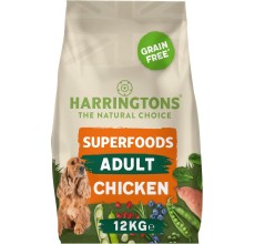 Harringtons Superfoods Chicken with Vegetables Adult Dry Dog Food 12KG