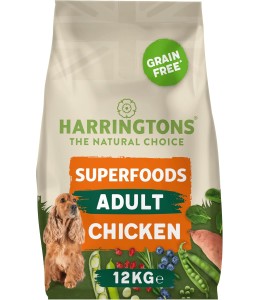 Harringtons Superfoods Chicken with Vegetables Adult Dry Dog Food 12KG