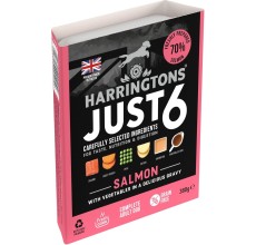 Harringtons Just 6 Salmon Grain Free Adult Wet Dog Food 380g