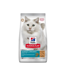 Hill's Science Plan Hypoallergenic Adult Cat Food No Grain Egg & Insect Protein 1.5kg