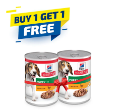 Hill's Science Plan Puppy Food with Chicken 370gx12