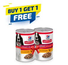 Hill's Science Plan Adult Dog Food with Chicken 370gx12