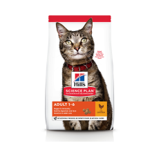 Hill's Science Plan Adult Cat Food with Chicken - 3kg