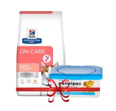 Hill’s Prescription Diet On - care Cancer/ Critical Illness - Chicken Cat Dry Food 1.5kg