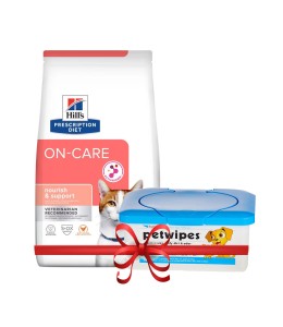 Hill’s Prescription Diet On - care Cancer/ Critical Illness - Chicken Cat Dry Food 1.5kg