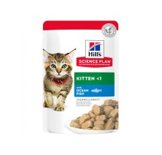 Hill's Science Plan Cat Wet Food Kitten Ocean Fish 85g