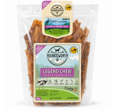 Houndsworth Legend Chew – Hypoallergenic Ostrich Tendon Chips 80g