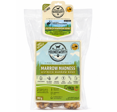 Houndsworth Marrow Madness – Hypoallergenic Ostrich Marrow Bone 300g