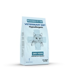 Prescription Diets Hypoallergenic Cat Dry Food - 2.5 KG